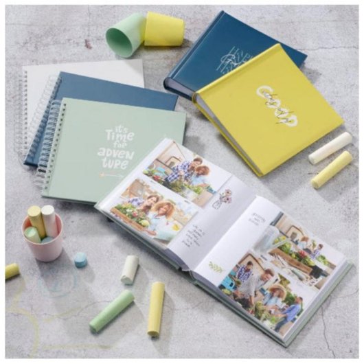 Álbum Fotográfico Hama Good Things Verde 200 Folhas Capa Dura 10x15