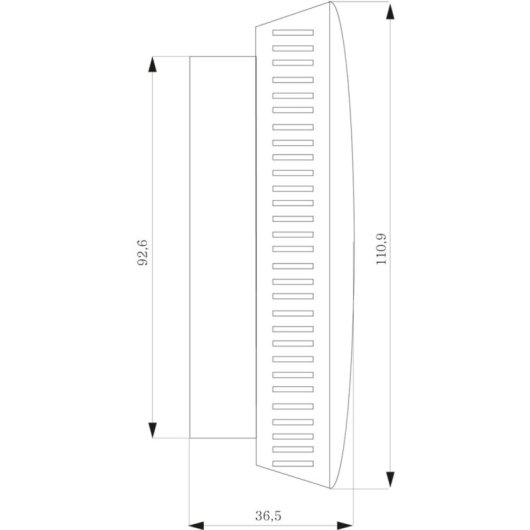 Detector de Humo Siemens 5TC1296 Blanco IP30 Compacto y Ligero