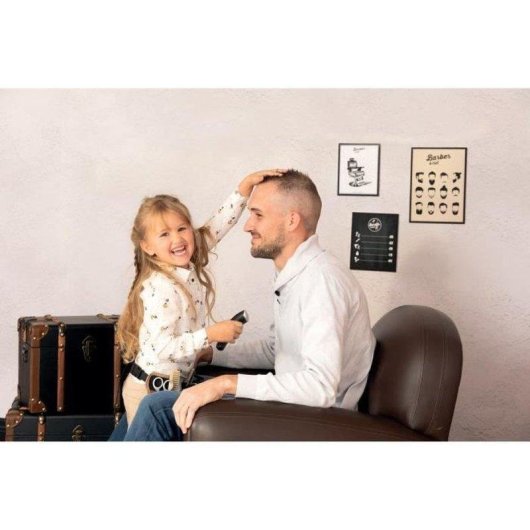 Gioco da Parrucchiere Smoby Barber & Cut Cintura Regolabile 10 Accessori