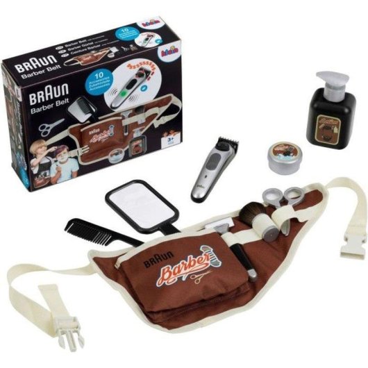 Kit da Gioco di Ruolo Barbiere Klein 5838 con Tagliacapelli Elettronico