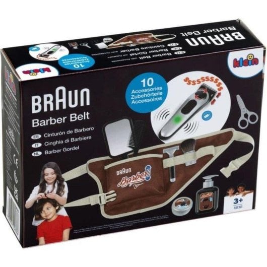 Kit da Gioco di Ruolo Barbiere Klein 5838 con Tagliacapelli Elettronico
