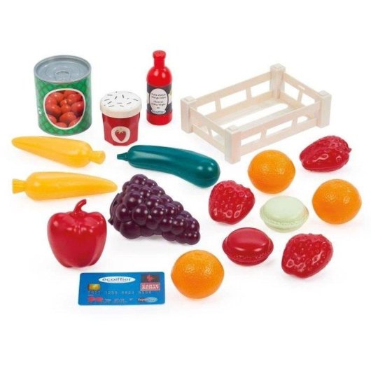 Cassa e Carrello Ecoiffier 1676 Supermercato Gioco di Ruolo