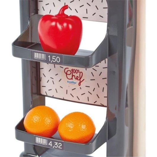 Cassa e Carrello Ecoiffier 1676 Supermercato Gioco di Ruolo