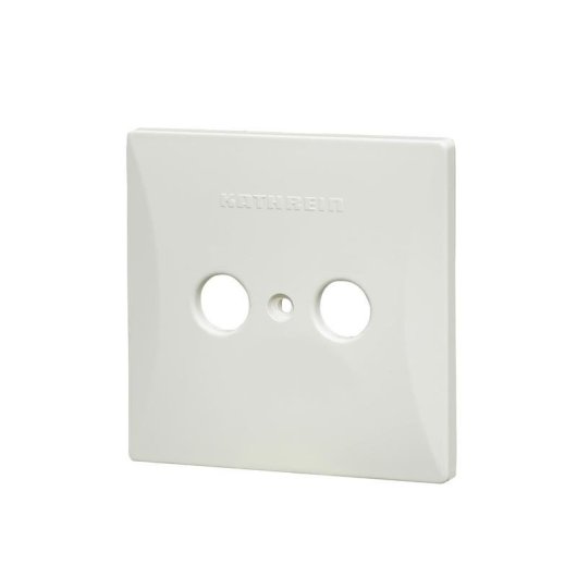 Plaque de mur Kathrein ESZ 52 Blanc 80 mm x 80 mm
