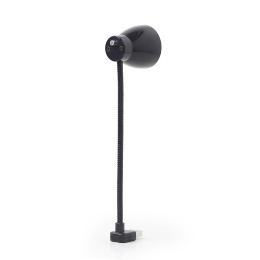 USB-LED-Schreibtischlampe Gembird NL-02 Schwarz mit flexiblem Hals