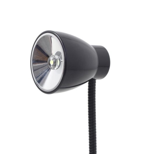 USB-LED-Schreibtischlampe Gembird NL-02 Schwarz mit flexiblem Hals