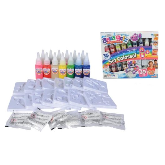 Kit manualidades Simba Aqua Gelz Set Colossal geles 3D 13 tubos