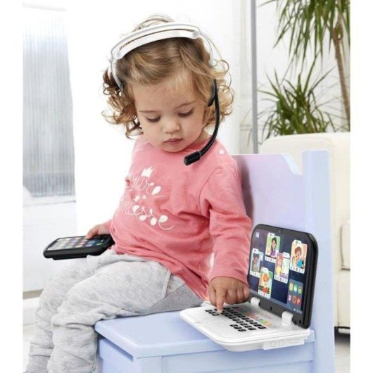 Kit Educativo Interactivo InfiniFUN Mi Primera Oficina 2+ Años Luces y Sonidos