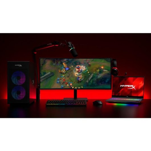 Monitor HP HyperX OMEN OLED 34" Wide Quad HD 360Hz OLED Curvo 0,03ms Ajuste altura