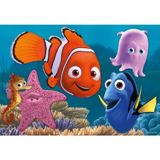 Puzzle Ravensburger Disney·Pixar Nemo Pack 2 Puzzles 12 Pièces + 2 Posters
