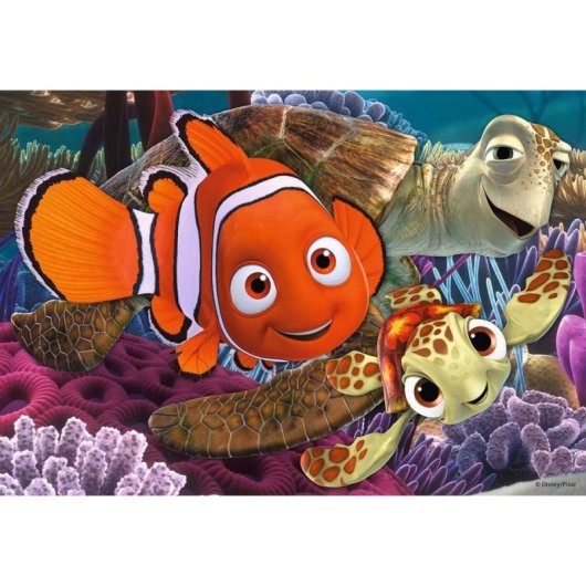 Puzzle Ravensburger Disney·Pixar Nemo Pack 2 Puzzles 12 Pièces + 2 Posters