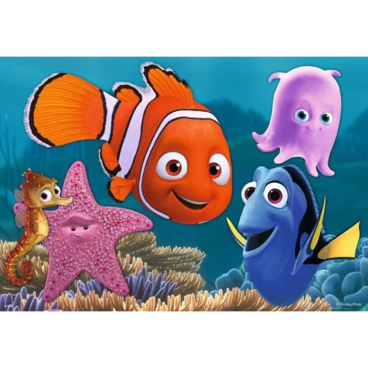 Puzzle Ravensburger Disney·Pixar Nemo Pack 2 Puzzles 12 Pièces + 2 Posters