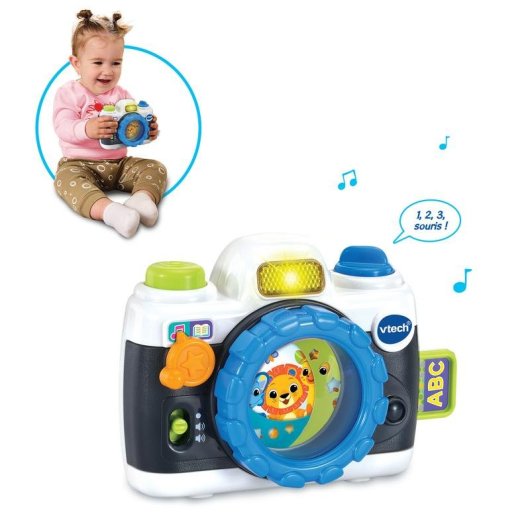 Cámara de juguete interactiva VTech Baby para niños 12-36 meses