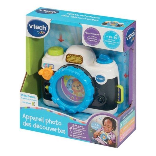Cámara de juguete interactiva VTech Baby para niños 12-36 meses