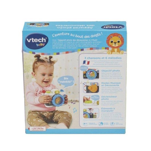 Cámara de juguete interactiva VTech Baby para niños 12-36 meses