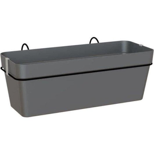 Jardinière Artevasi Capri RE 50 cm Anthracite Avec Réservoir d'Eau