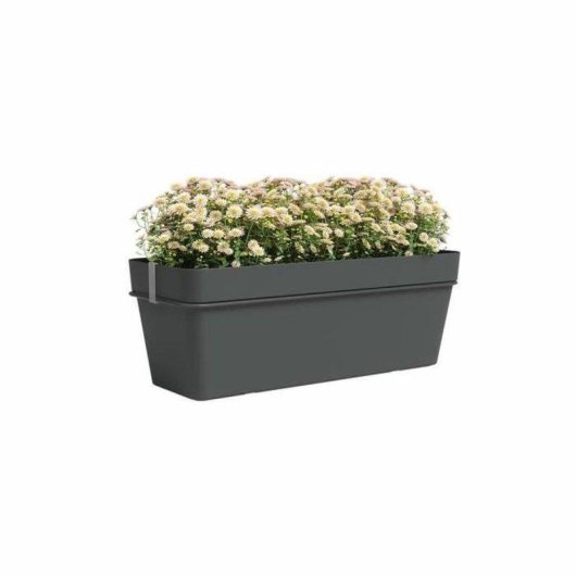 Jardinière Artevasi Capri RE 50 cm Anthracite Avec Réservoir d'Eau