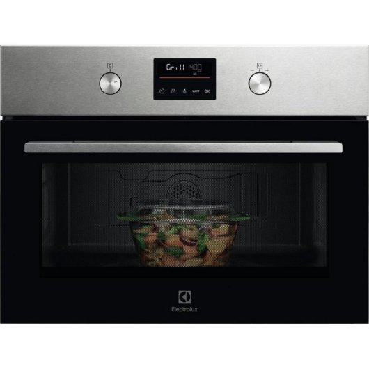 Forno Compatto Microonde Electrolux KVMFE46GX 44L 60cm Incasso Inox