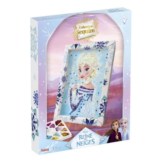 Kit Pittura a Diamanti Lansay Elsa Frozen Encorniciato 7+