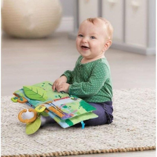 Libro musical de tela interactivo VTech Baby Toudoux des Loulous con luz y canciones