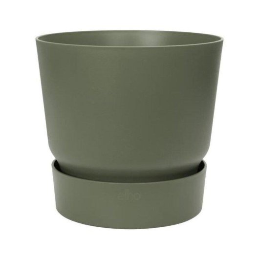 Jardinière Elho Greenville Verte Ø55 x H50 cm Extérieur Résistante Gel UV