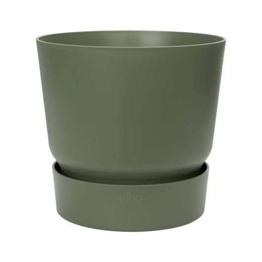 Jardinière Elho Greenville Verte Ø55 x H50 cm Extérieur Résistante Gel UV