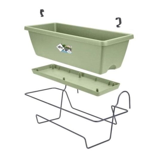 Jardinière Elho Barcelona Allin1 50 50x28x19 cm Vert 100% Plastique Recyclé