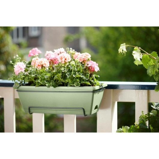 Jardinière Elho Barcelona Allin1 50 50x28x19 cm Vert 100% Plastique Recyclé