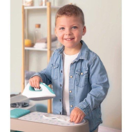 Cucina da gioco 2 in 1 Smoby Tefal Cuisine Clean con 36 accessori e suoni elettronici