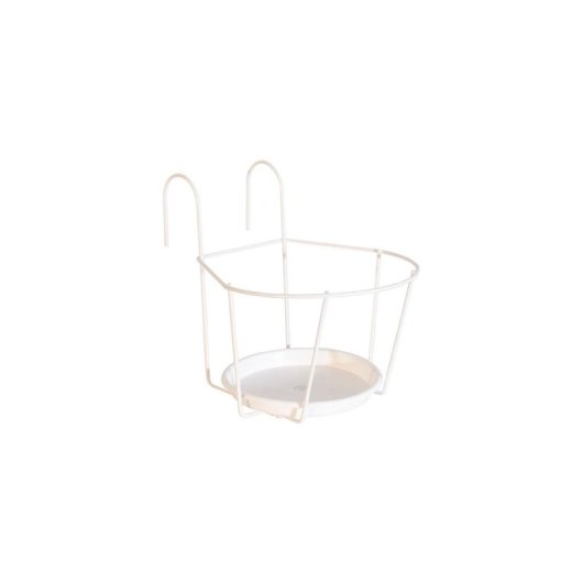 Support Macettes Balcony Artevasi Gris Antracite 25x25cm Drainage Ouvert