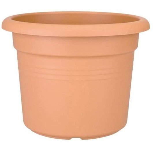 Maceta Elho Green Basics 45 cm Mild Terra Plastique Recyclé Drainage Empilable