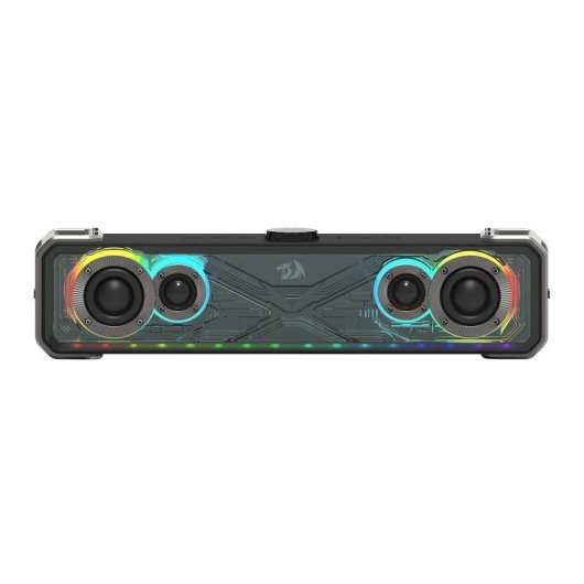 Altavoces Redragon GS817 inalámbricos 30W con iluminación RGB y Bluetooth