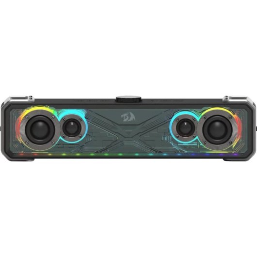 Altavoces Redragon GS817 inalámbricos 30W con iluminación RGB y Bluetooth