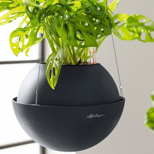 Hängkorb LECHUZA BOLA Color 32 Weiß Ø32 cm Selbstbewässerung