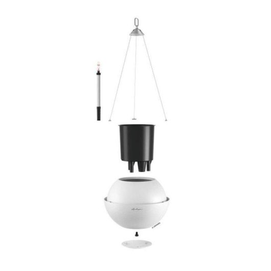 Hängkorb LECHUZA BOLA Color 32 Weiß Ø32 cm Selbstbewässerung