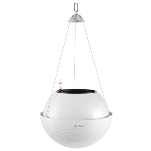 Hängkorb LECHUZA BOLA Color 32 Weiß Ø32 cm Selbstbewässerung