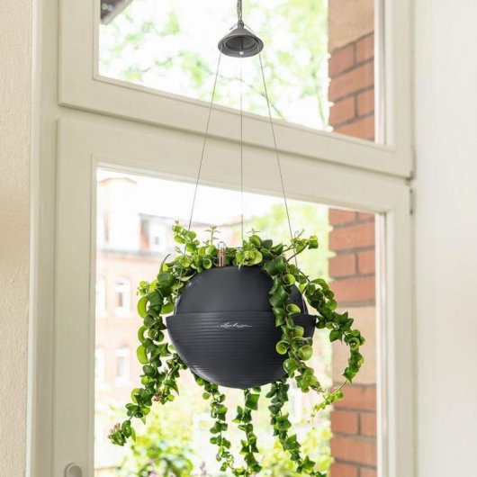 Hängkorb LECHUZA BOLA Color 32 Weiß Ø32 cm Selbstbewässerung