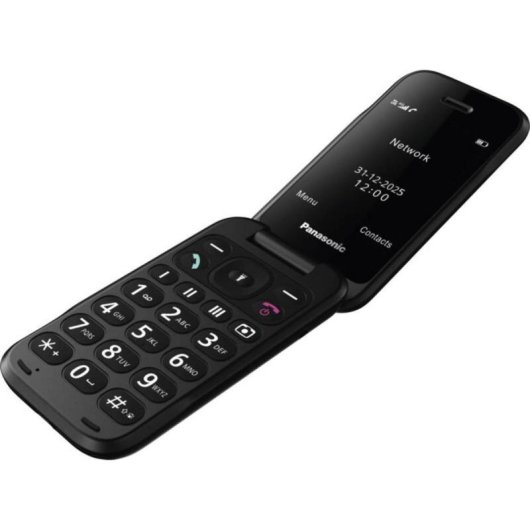 Panasonic KX-TF600EXB 4G 2,8" GPS Linterna Negro