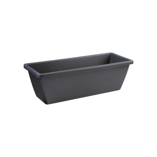 Vaso da fiori Elho Barcelona Balconnière 40 Rettangolare Antracite Plastica Riciclata