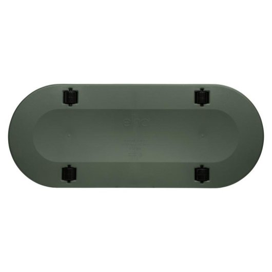Macetero Elho Greenville Terrase 80 Oval avec Roues 42 L - Plastique Recyclé