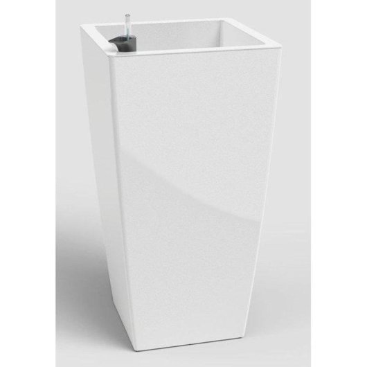 Macetero Artevasi Pisa Carré Blanc Système d'Arrosage Auto 79L