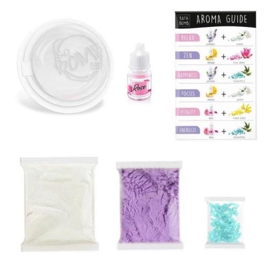 Kit DIY So Bomb Aroma Canal Toys per 3 Bombe da Bagno Effervescenti
