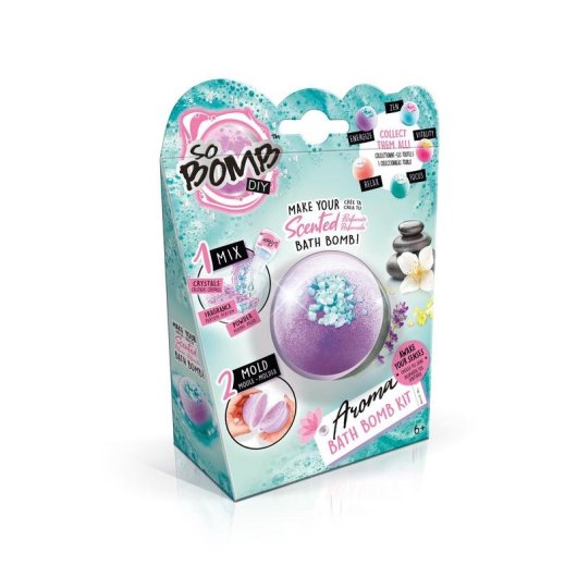 Kit DIY So Bomb Aroma Canal Toys per 3 Bombe da Bagno Effervescenti