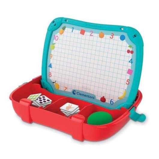 Maleta de Aprendizaje Magnética Clementoni Números y Formas 3+