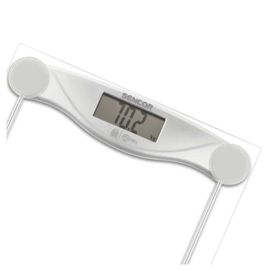 Pèse Personne Électronique Sencor SBS 113SL Jusqu'à 150Kg Précision 100g Écran LCD