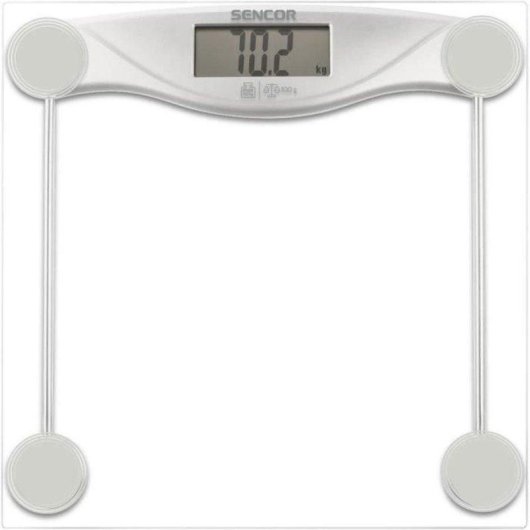 Pèse Personne Électronique Sencor SBS 113SL Jusqu'à 150Kg Précision 100g Écran LCD