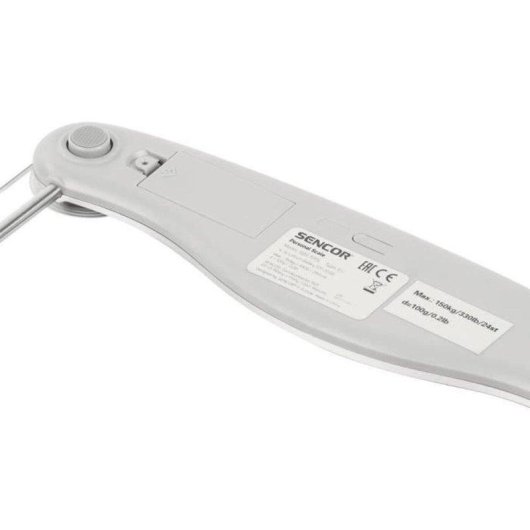 Pèse Personne Électronique Sencor SBS 113SL Jusqu'à 150Kg Précision 100g Écran LCD