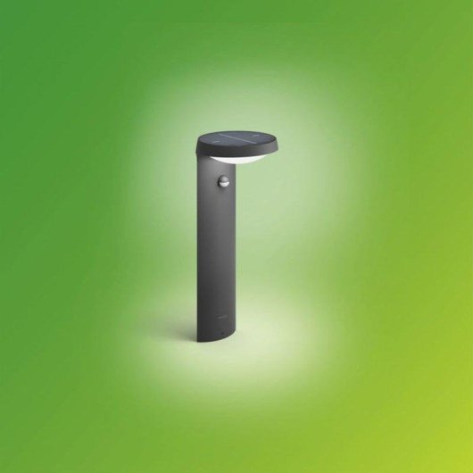 Solarmodul-LED-Flutlicht Philips Tyla 1,2W 3000K Warmweiß Anthrazit IP44