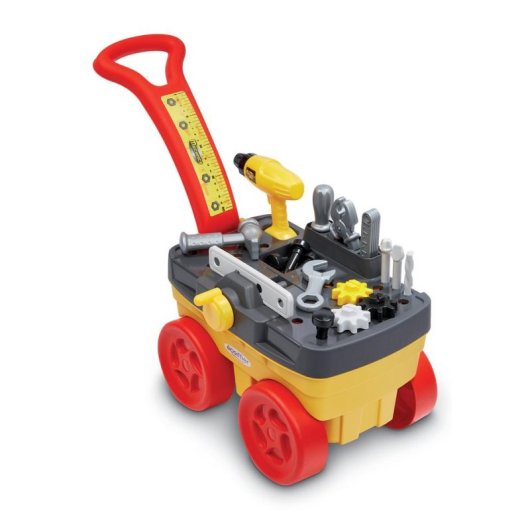 Carrello Attrezzi Ecoiffier Mechanics 19 Pezzi Banco Lavoro