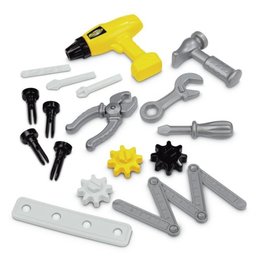 Carrello Attrezzi Ecoiffier Mechanics 19 Pezzi Banco Lavoro